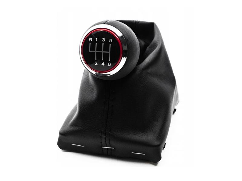 Shift lever with cuff Audi A3 8P 2000 - 2006 6-speed transmission TI6429855 PROTEC