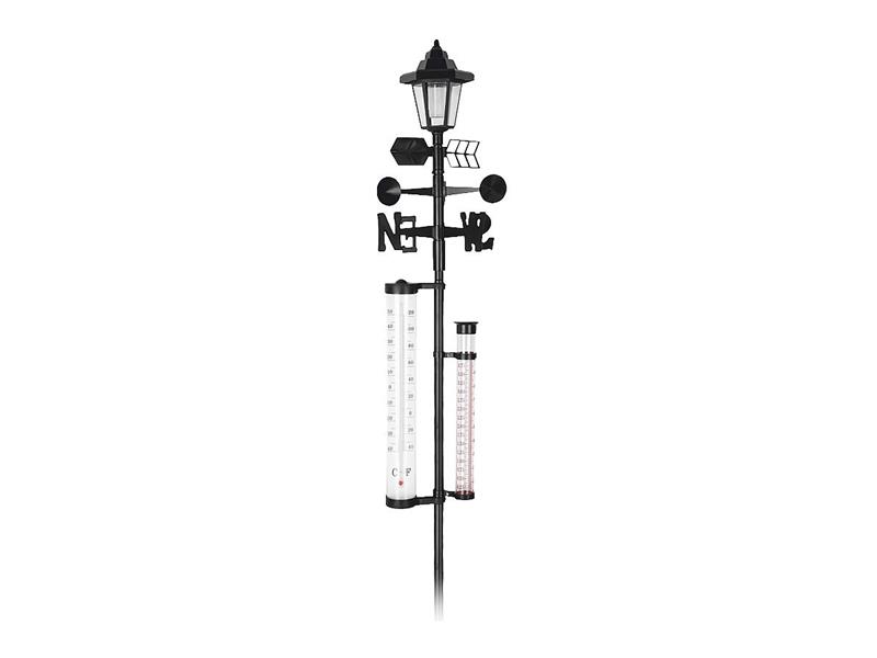 Solar luminaire TES SL2212131X with weather station TI6433600 TES