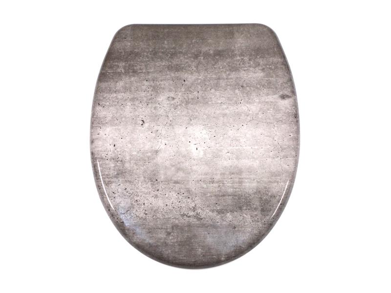 Toilet seat SCHÜTTE Industry Grey Soft Close TI6428268 SCHÜTTE