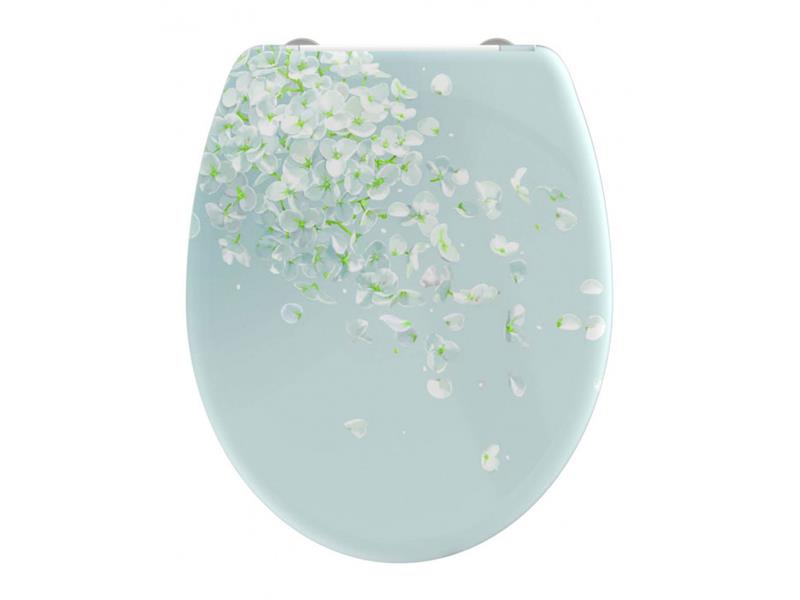 Toilet seat SCHÜTTE Flower In The Wind Soft Close TI6437864 SCHÜTTE