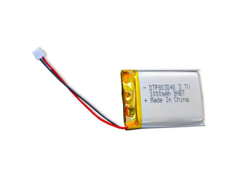Rechargeable battery LiPo 3.7V/1000mAh 803040 Hadex TI4250705 HADEX