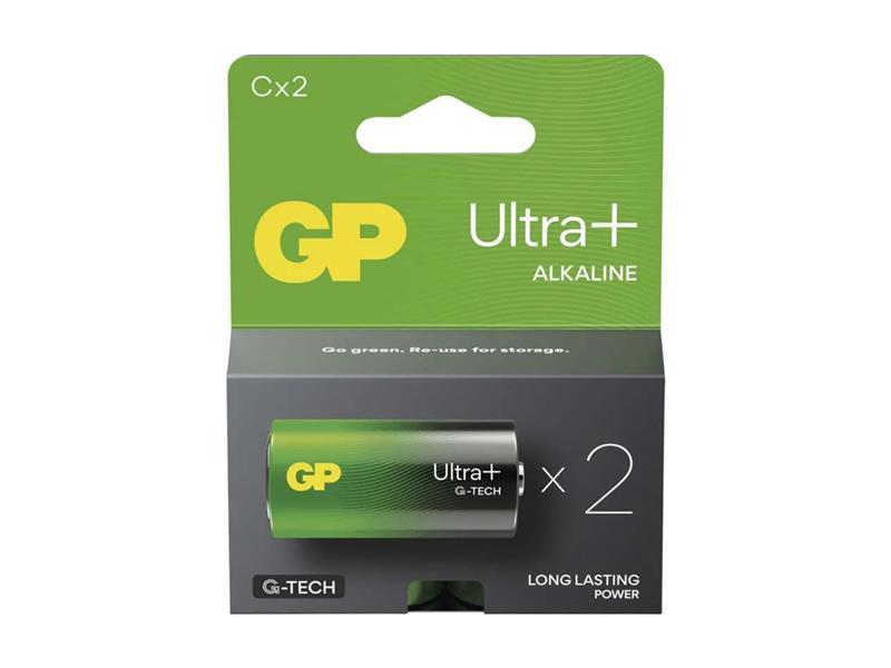 Battery C (R14) alkaline GP Ultra Plus 2pcs TI4270660 GP