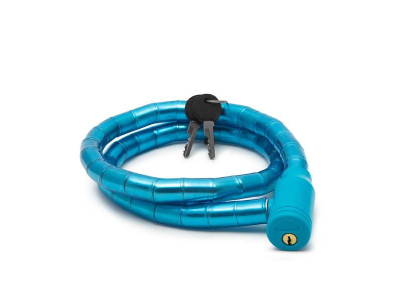 Bicycle lock WHEEL ZONE 57078BL blue TI6433376 WHEEL ZONE