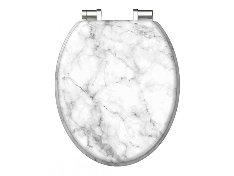 Toilet seat SCHÜTTE Marmor Stone Soft Close MDF TI6437862 SCHÜTTE