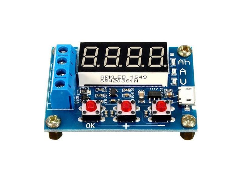 Cell and battery tester HW-586 - capacity meter up to 9999Ah TI9830182 TIPA