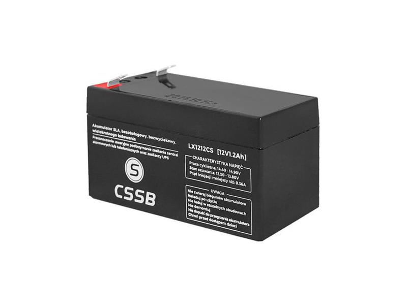 Lead acid battery 12V 1.2Ah LTC BATE-14195 TI4250621 LTC