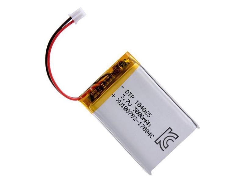 Rechargeable battery LiPo 3.7V/3000mAh 104065 Hadex TI4250709 HADEX