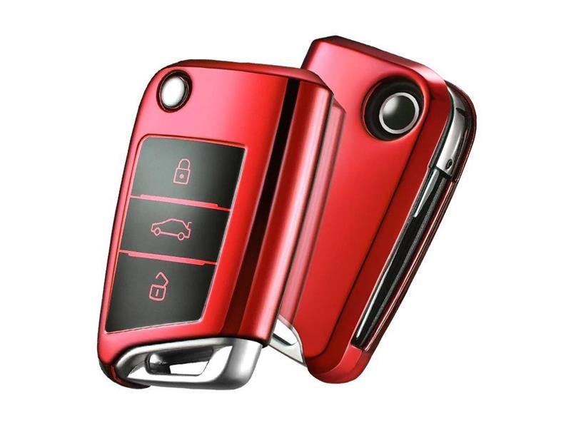 Key case Škoda Octavia III since 2012 Red Premium TI6427078 PROTEC