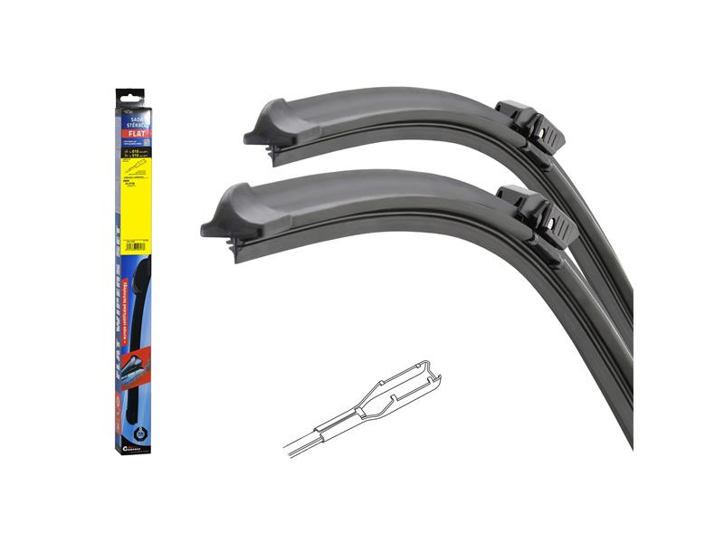 Wipers FLAT SET (TALON) 610+510mm TI6428715 COMPASS