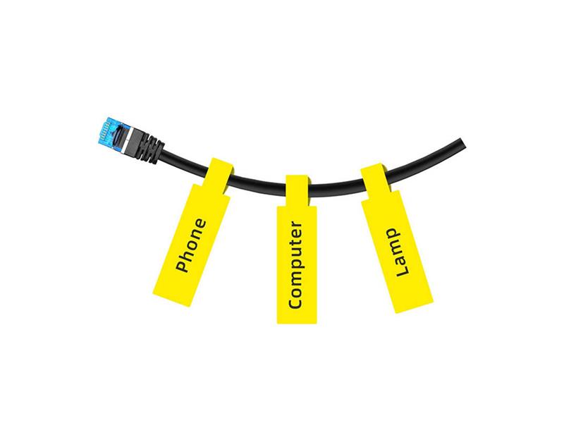 Thermal labels NIIMBOT 12 5x74+35 65 pcs Yellow New TI6442100 NIIMBOT