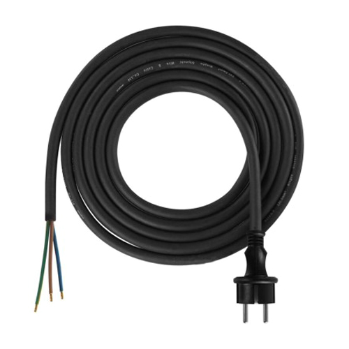 Power cord rubber 3x1,5mm2 3m black EMOS S03230 TI8740055 EMOS