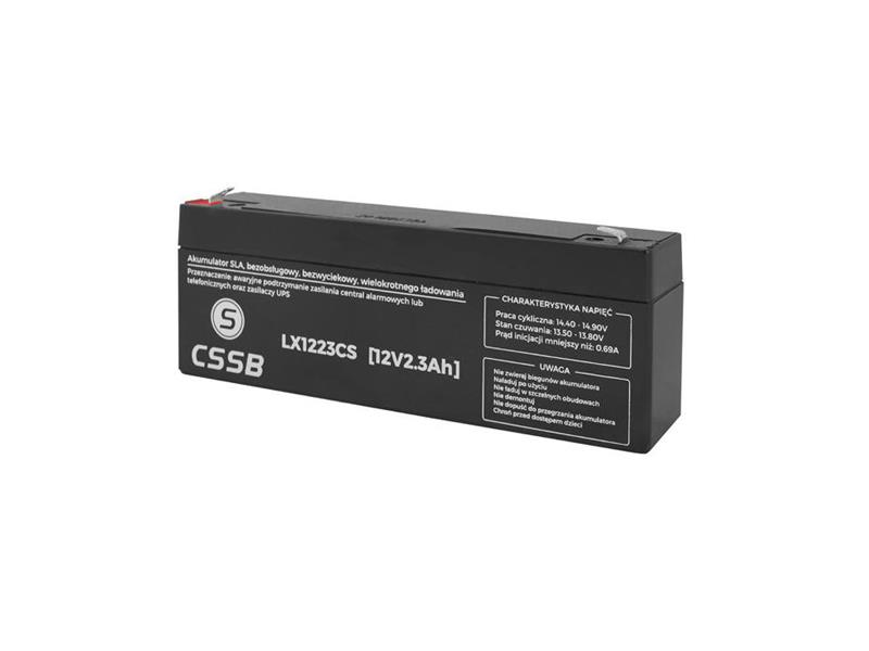 Lead acid battery 12V 2,3Ah LTC BATE-13664 TI4250623 LTC