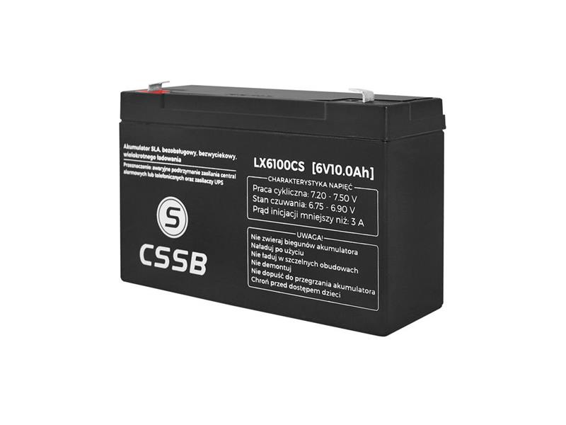 Lead acid battery  6V 10Ah LTC BATE-14193 TI4250627 LTC