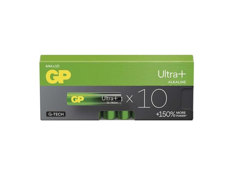 Battery AAA (R03) alkaline GP Ultra Plus 10pcs TI4270659 GP