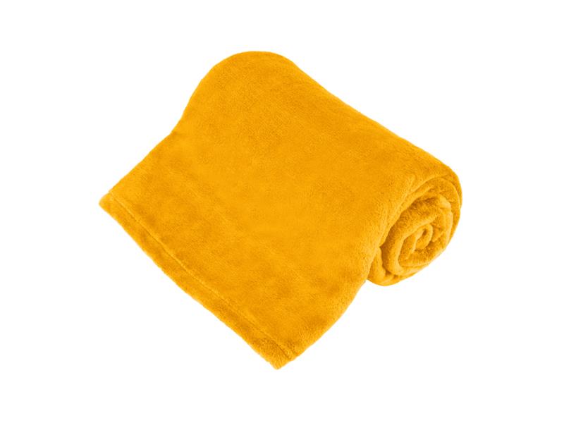 Blanket TEESA TSA8901-3 Yellow 150x200cm TI6433299 TEESA