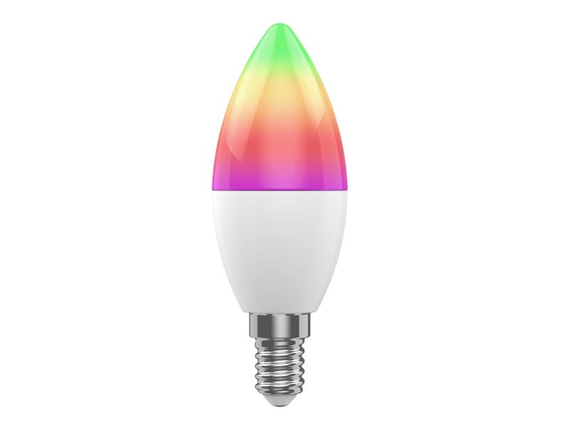Smart LED bulb E14 5W RGB CCT WOOX R9075 WiFi Tuya TI6433668 WOOX