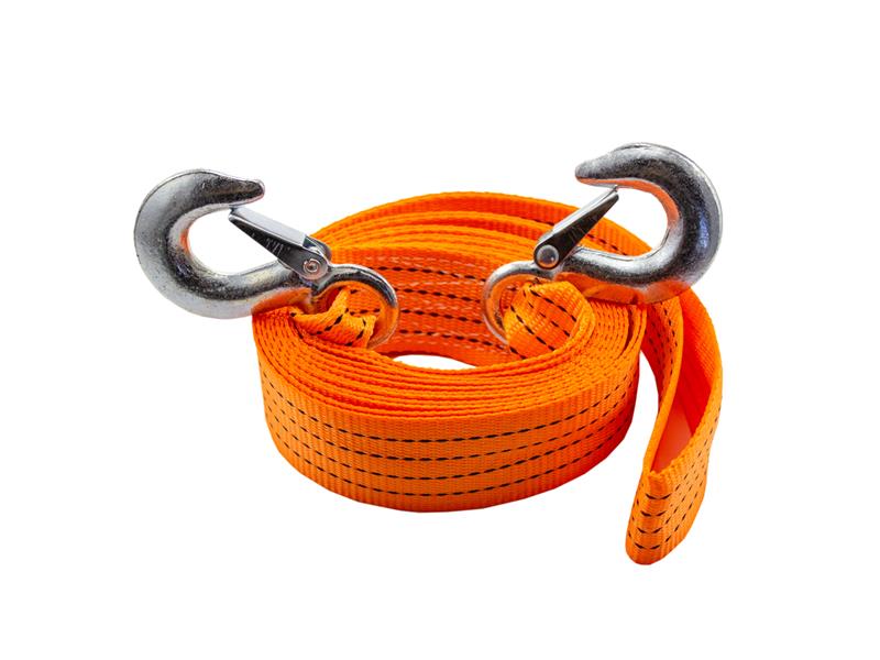 Towing rope 2500kg with carabiners CARGUARD 55772A TI6440335 CARGUARD