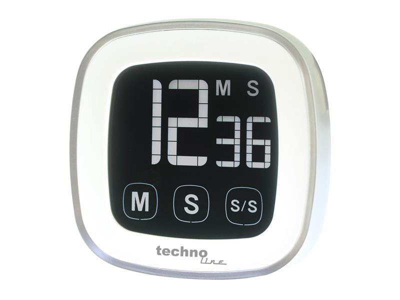 Digital kitchen timer TECHNO LINE KT 400 with touch screen TI7840270 TECHNO LINE