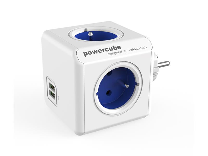 POWERCUBE Original USB Blue TI8710179 Allocacoc