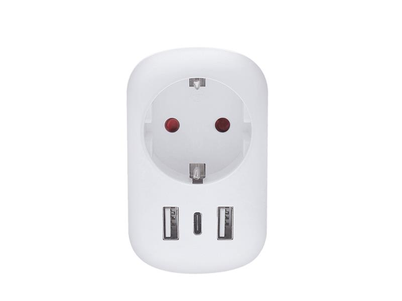 Travel adapter SOLIGHT PA03UK from the Czech Republic for use in UK TI8760059 SOLIGHT