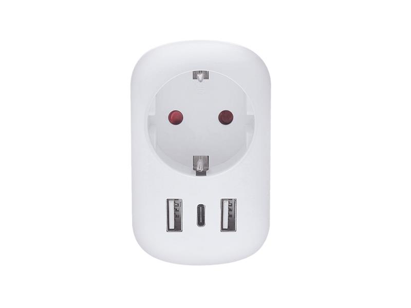 Travel adapter SOLIGHT PA03USA from the Czech Republic for use in USA TI8760060 SOLIGHT