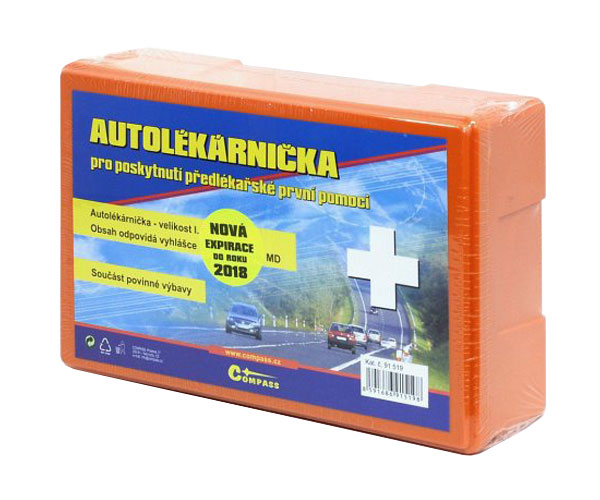 First aid kit I. COMPASS 91519 in plastic packaging TI8853627 COMPASS