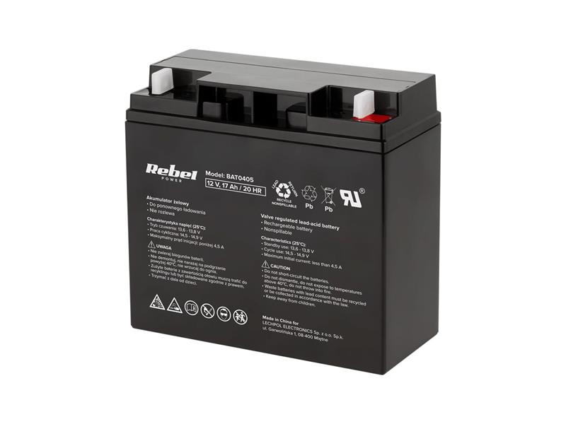 SLA battery 12V 17Ah  REBEL TI4250127 Rebel