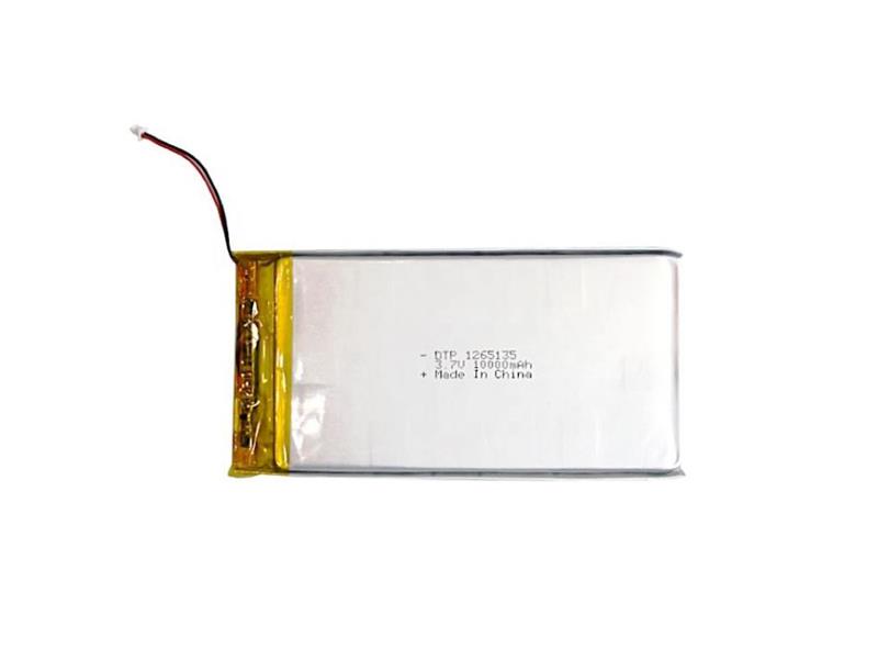 Rechargeable battery LiPo 3.7V/10000mAh 1265135 Hadex TI4250713 HADEX