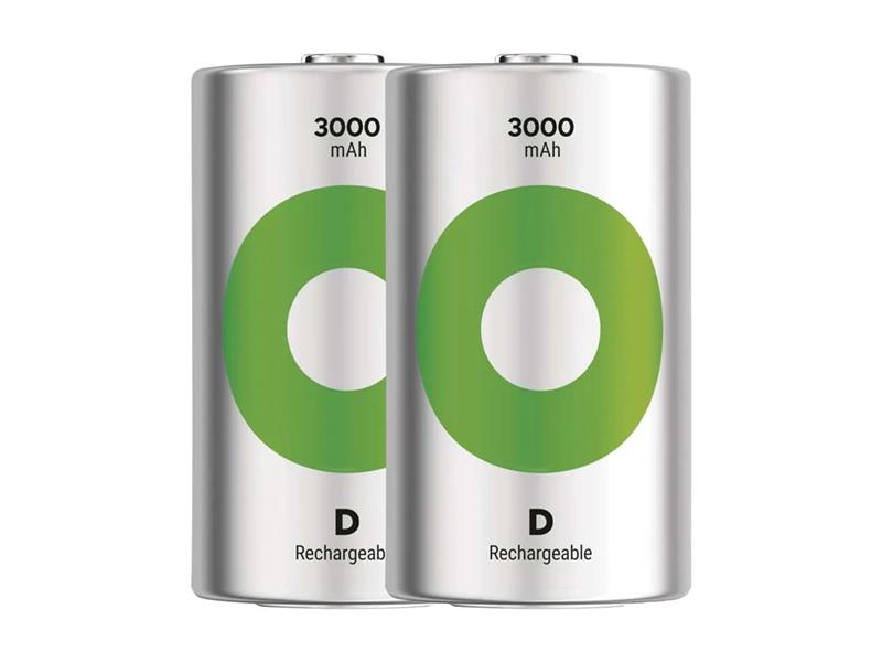 Battery D (R20) rechargeable 1,2V/3000mAh GP Recyko 2pcs TI4250810 GP