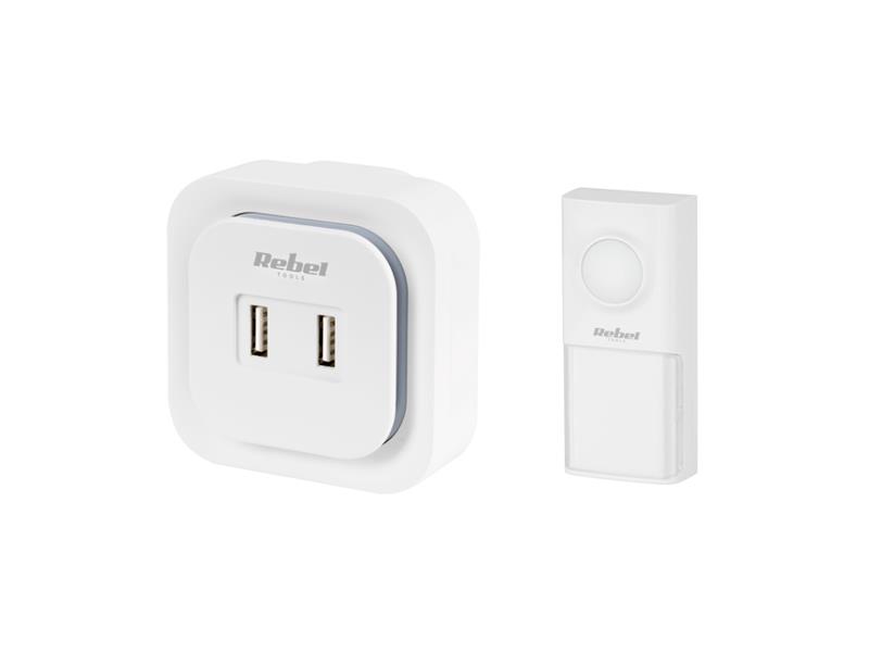 Wireless doorbell REBEL URZ3266 TI8820222 Rebel