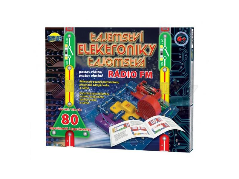 Electronic kit DROMADER The secret of electronics 80 experiments TI8859056 DROMADER