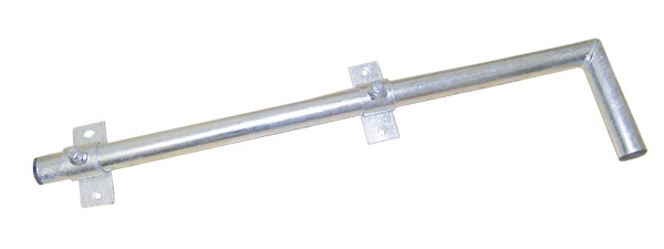 Antenna holder 90 for balcony-wall diameter 42mm height 16cm glow. TI14560828 TIPA