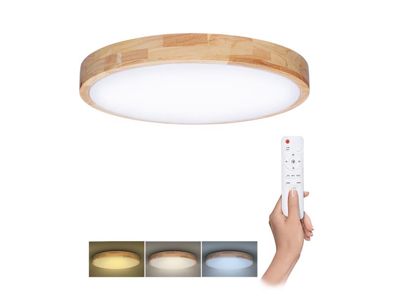 Ceiling lamp SOLIGHT WO8010 Solid Oak 60W TI4182232 SOLIGHT