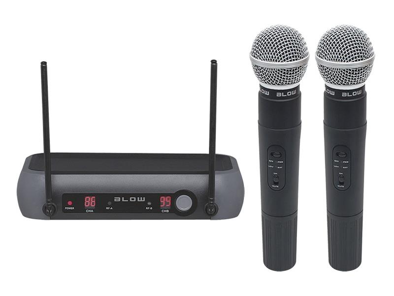 Wireless microphone set BLOW PRM 902 TI5550100 BLOW