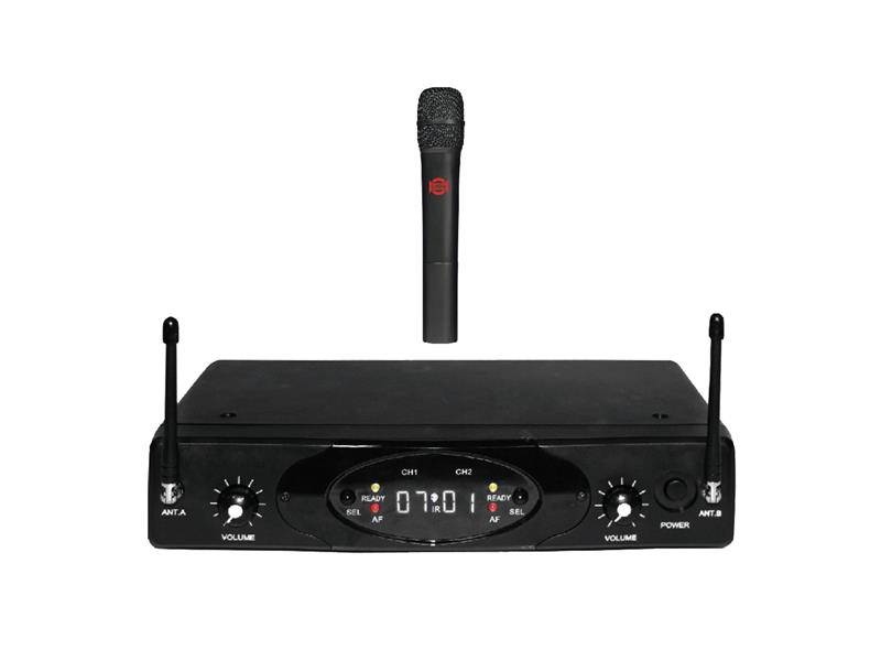 Wireless microphone SHOW RUD-802R / 1 x U-899H, two-channel set, UHF TI5550113 SHOW