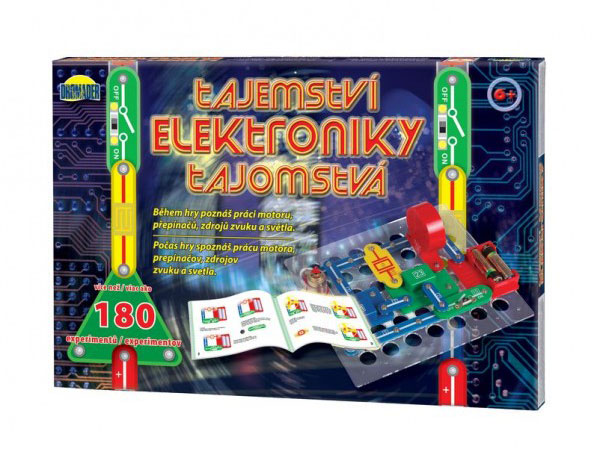 Electronic kit DROMADER The secret of electronics 180 experiments TI8859322 DROMADER