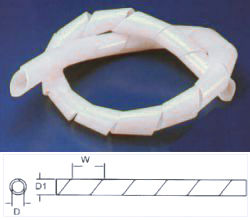 Spiral spring tubing 20-130mm TIPA TI3040029 TIPA