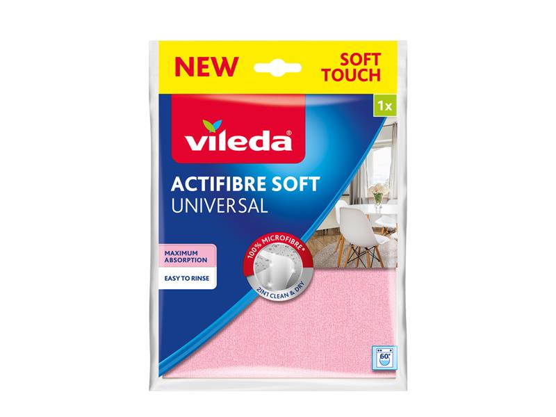 Micro cloth VILEDA Actifibre Soft 171806 1pc TI6440265 Vileda