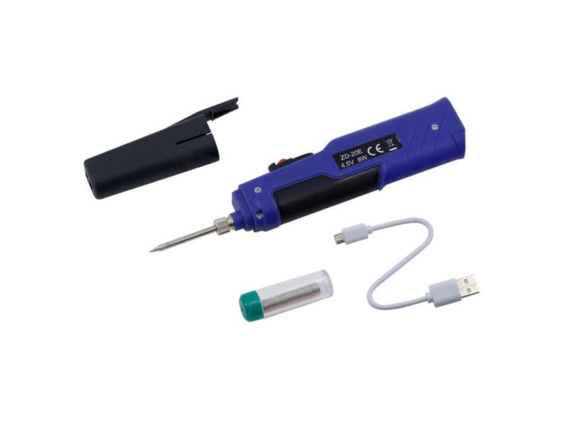 Soldering pen TIPA ZD-20E for batteries + USB TI6530122 TIPA