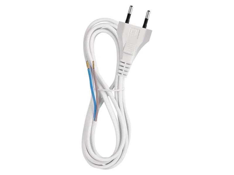 Power cord PVC 2x0,5mm 2m white EMOS S12252 TI8740008 EMOS
