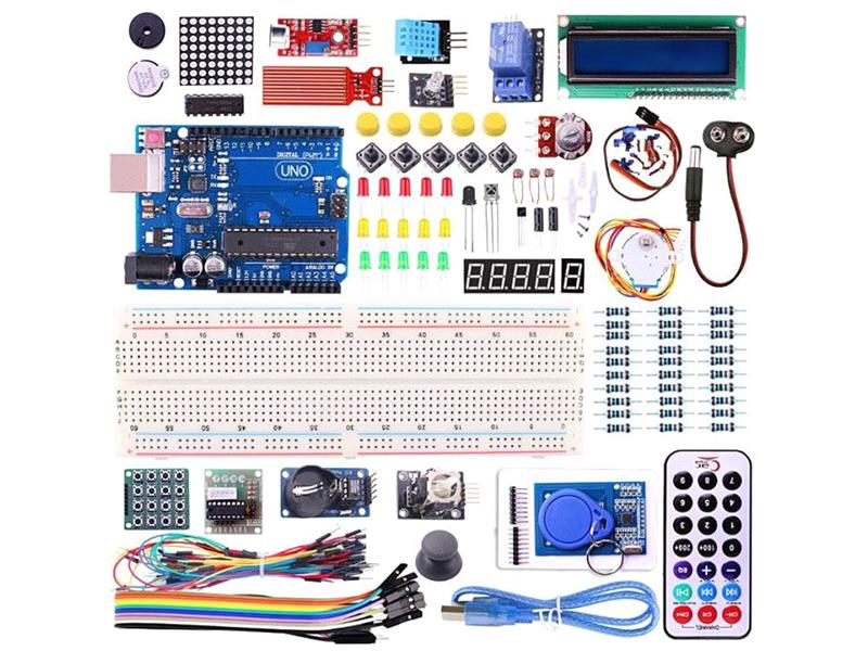 Arduino Upgraded Learning Kit - Development starter kit UNO R3 TI9830049 TIPA