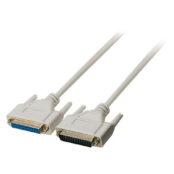 Serial Cable D-SUB 25-Pin Male - D-SUB 25-Pin Female 5.00 m Ivory NEVLCP52110I50 Valueline