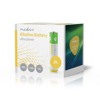 Alkaline Battery AAA | 1.5 V DC | 20-Pack NEBAAKLR0320BX Nedis