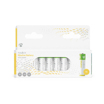 Alkaline Battery AA | 1.5 V DC | 10-Blister NEBAAKLR610BL Nedis