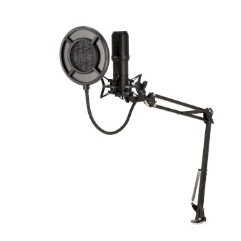 Streaming & Gaming Microphone | Used for: Desktop / Notebook | USB Type-A | On/Off switch | POP Filter NEGSMIC410BK Nedis