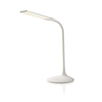 LED Desk Lamp | Dimmable | 280 lm | Rechargeable | Touch Function | White NELTLG3M1WT4 Nedis