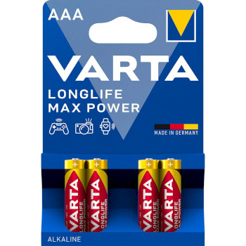 Alkaline Battery AAA 1.5 V Max Tech 4-Blister NEVARTA-4703/4B Varta