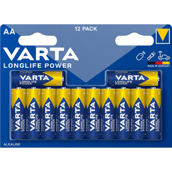 Alkaline Battery AA 1.5 V High Energy 12-Pack NEVARTA-4906-12B Varta