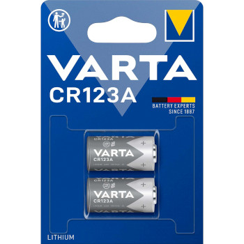 Lithium Battery CR123A 3 V 2-Blister NEVARTA-CR123A-2 Varta