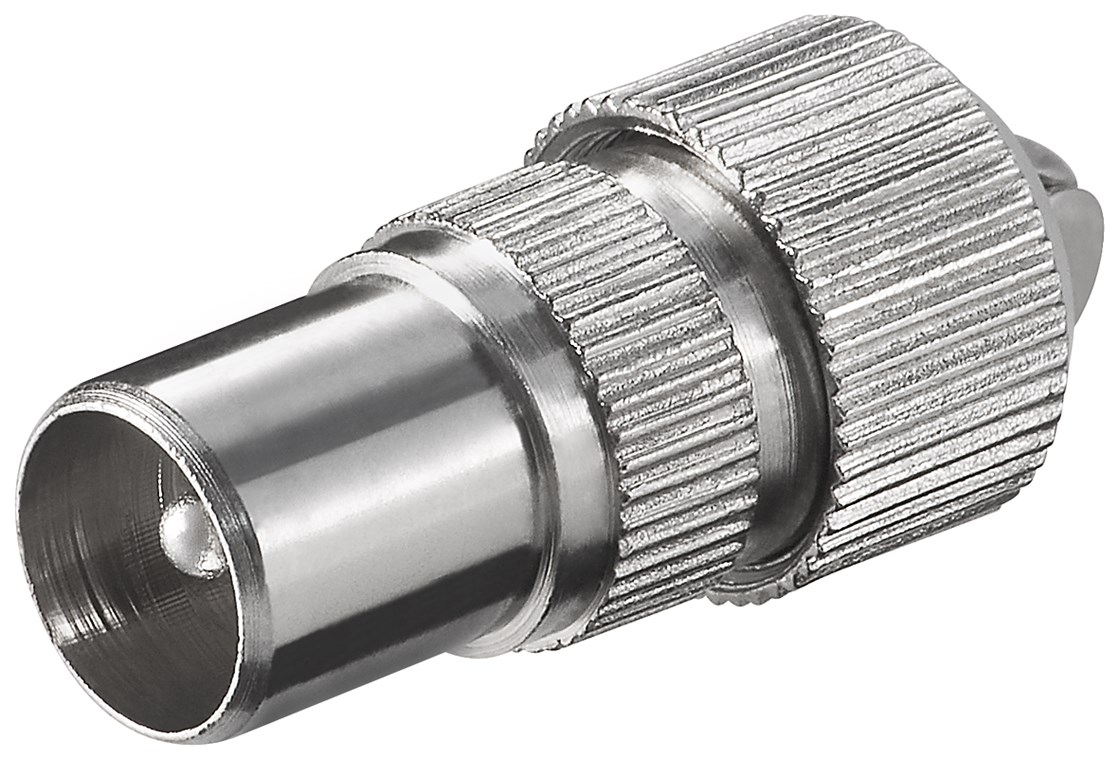 Spina coassiale con fissaggio a vite WE11479 Goobay